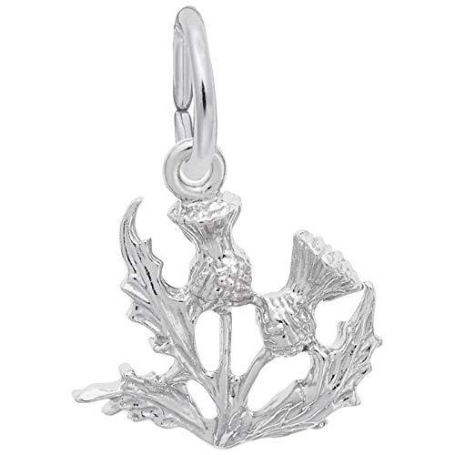 Rembrandt Charms Thistle Charm, Sterling Silver並行輸入品　送料無料