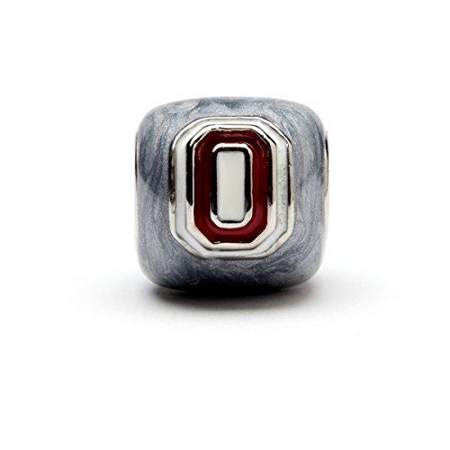 Ohio State University Bead Charm | Buckeyes Beads | Officially Licensed | O