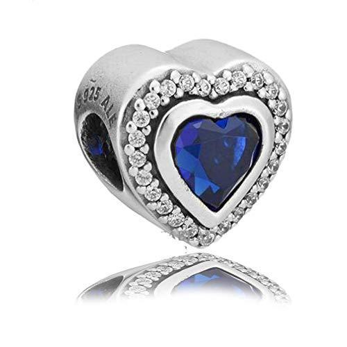 低価格Sparkling Love Authentic 925 Sterling Silver Bead Charm Fits Pandora Charm