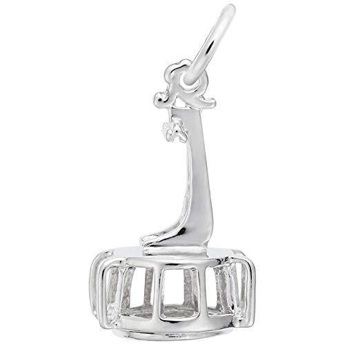 定番モデル Rembrandt Charms Ski Tram Charm， 14K White Gold並行