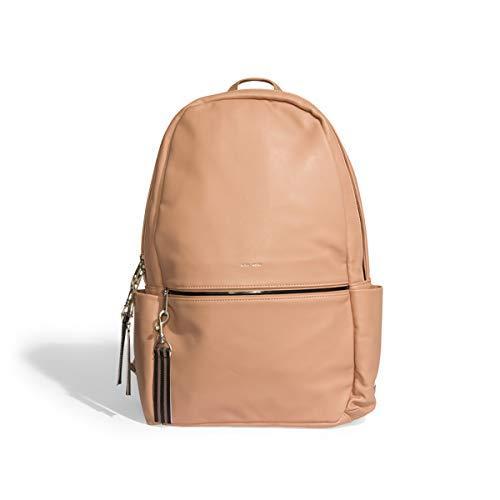 Pixie Mood Apricot Leila Vegan Leather Backpack (12.5” x 17” x 5”) With Wri