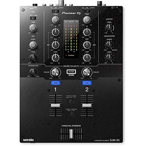Pioneer DJ DJM-S3 2 Channel Mixer for Serato DJ並行輸入品 送料無料 その他DJ機材