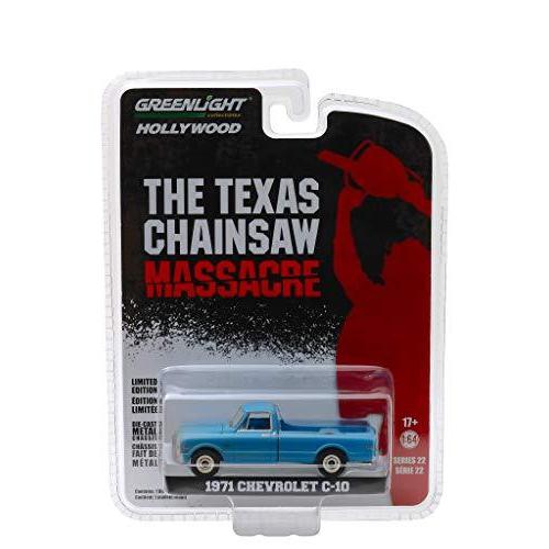 1971 Chevrolet C-10 Pickup Truck Blue (Dusty) The Texas Chainsaw Massacre (｜ysysstore｜02