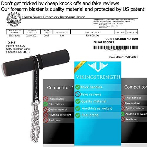 喜ばれる誕生日プレゼント Vikingstrength 前腕ブラスター 太くて太いグリップ 前腕の筋力エクササイズ器具 男女兼用 太い手首ローラーグリップ 筋肉ビルディング その他トレーニング用品 Acte Paris Org