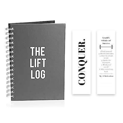 The Lift Log Workout Journal with Bookmark ? 6 Month Daily Fitness Journal, フィットネス、エアロビクス
