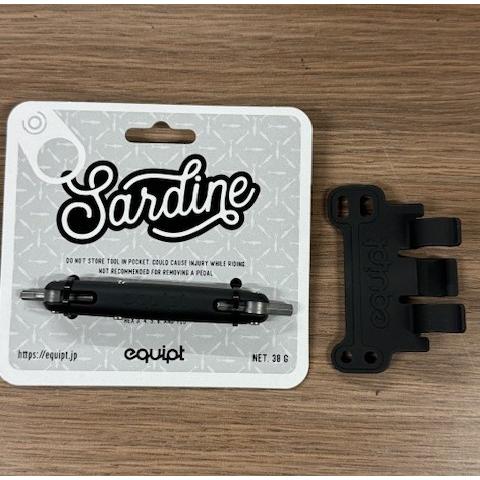 equipt サーディン ホルダー付き 携帯工具 マットブラック : Yt-Garage