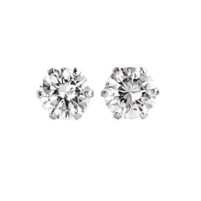DIAMOND WORLD レディース ジュエリー PT900 ダイヤモンド ピアス 0.30ct F・Gカラー無色透明 ダイヤ使用