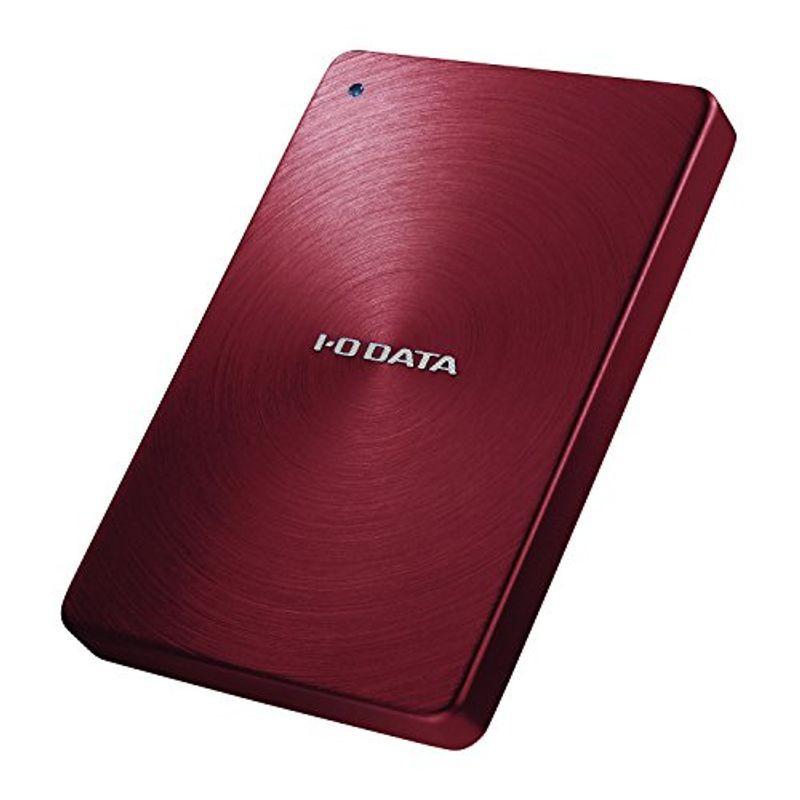 アイ・オー・データ 外付けHDD ハードディスク 2TB ポータブル カクうす アルミボディ 日本製 HDPX-UTA2.0R