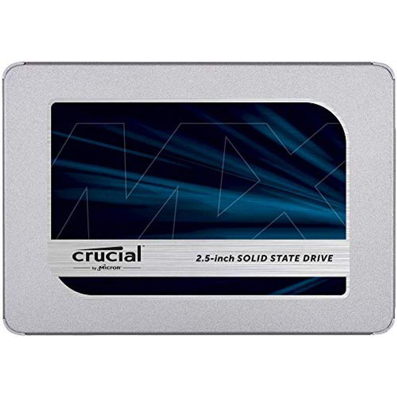 Crucial MX500 CT500MX500SSD1 500 GB Internal SSD (3D NAND， SATA， 2.5 I