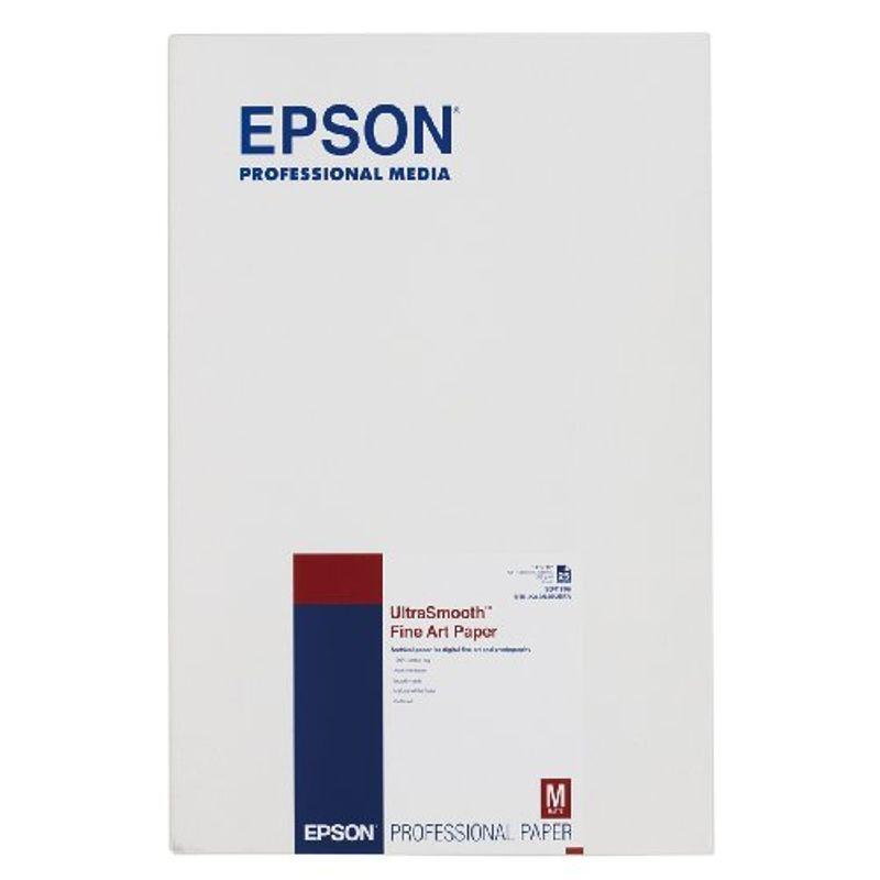 エプソン 写真用紙 UltraSmooth Fine Art Paper A3ノビ 25枚 KA3N25USFA 並行輸入品