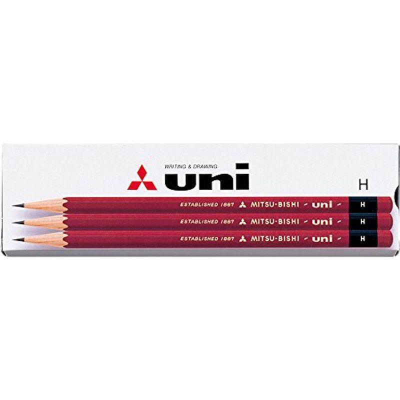 『5年保証』 三菱鉛筆 鉛筆 ユニK H 1ダース 紙箱 UKH 鉛筆
