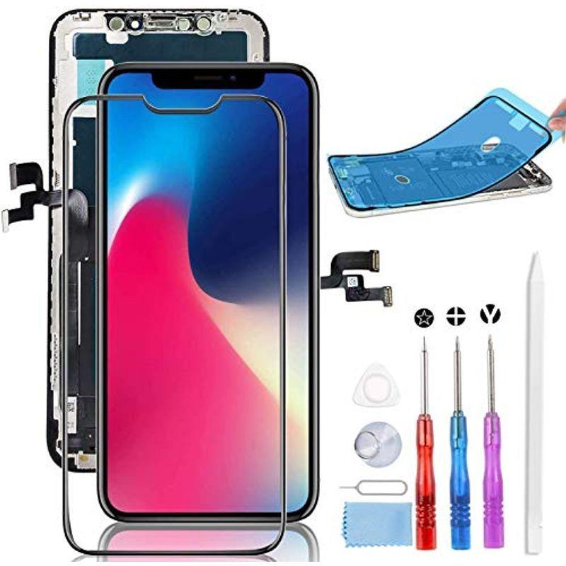 Yplang For Iphone X 携帯電話アクセサリー フロントパネル 液晶パネル Oled Oled 修理パ フロント
