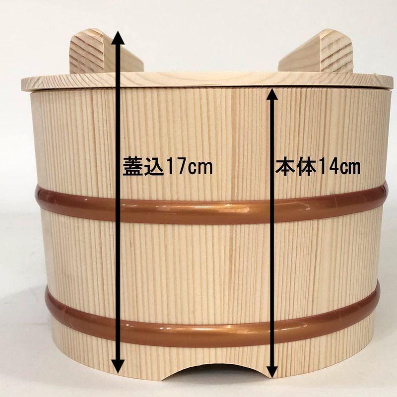 楽天カード分割】立花容器 のせびつ プラスチックタガ 約5合 ナチュラル 飯台 日本製 食器、グラス、カトラリー 立花容器 のせびつ プラスチックタガ 飯台 日本製 約3合 ナチュラル