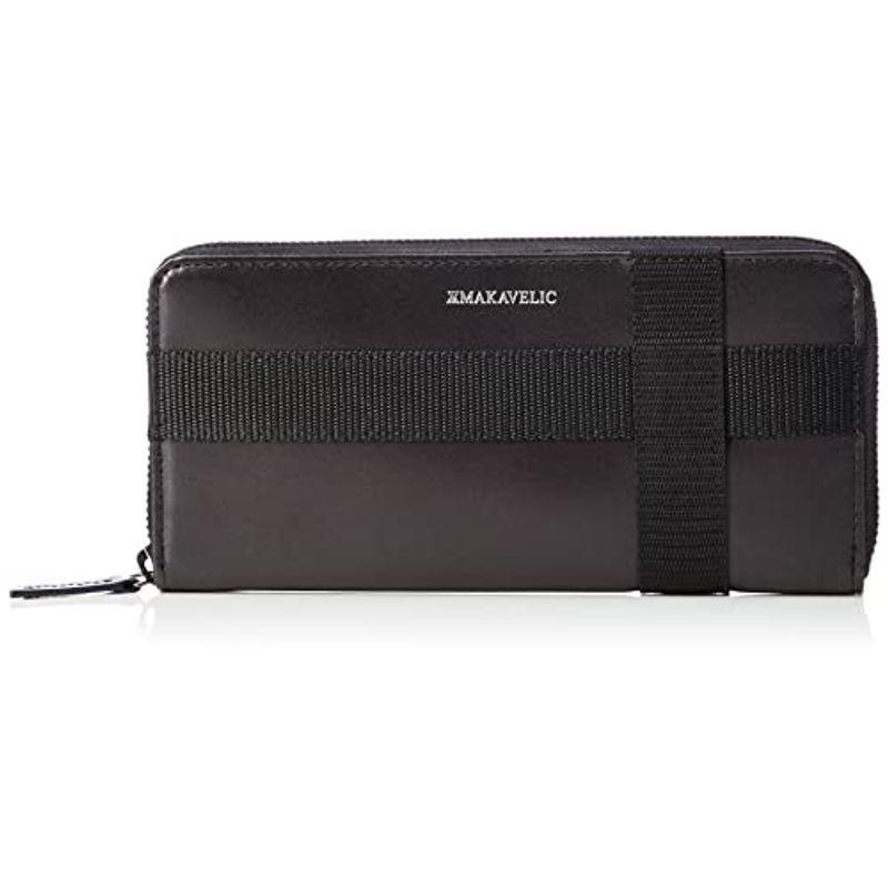 マキャベリック 財布 WATER PROOF LEATHER LONG WALLET BLACK (019)