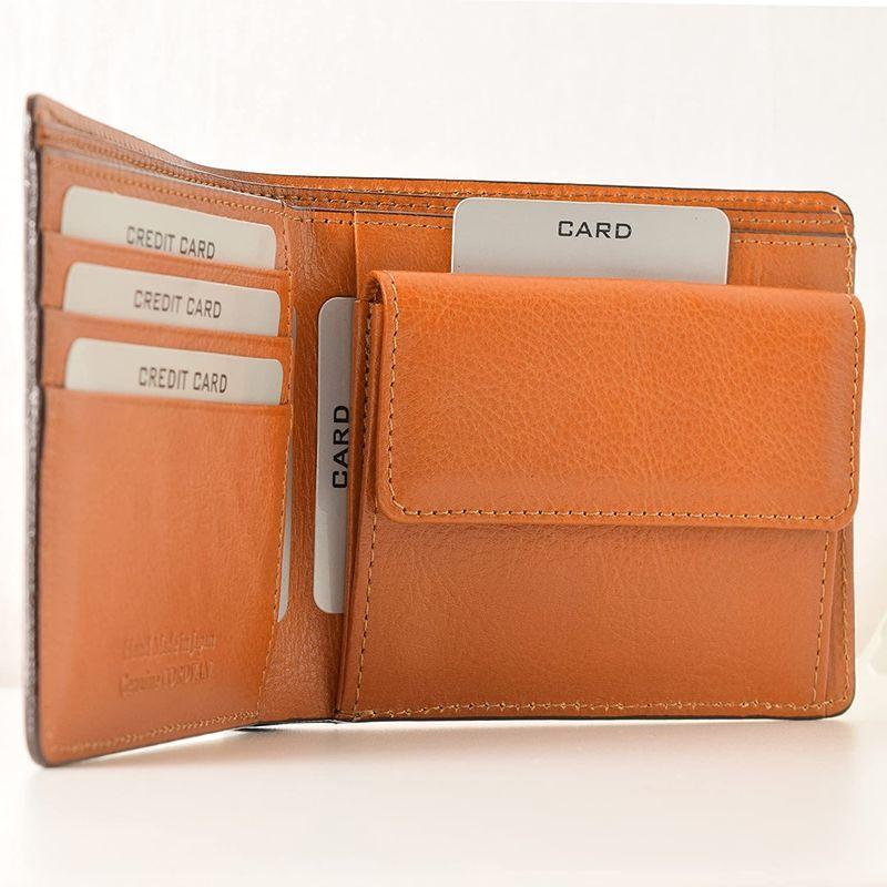 (リベロ)LIBERO 二つ折り財布 メンズ コードバン 日本製 札入れ 小銭入れ付き LY-1001 (ブラウン) リベロ LIBERO 二つ折り財布 メンズ コードバン 日本製 札入れ 小銭入れ付き LY ブラウン 　