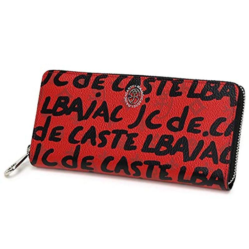 CASTELBAJAC(カステルバジャック) ラウンドファスナー長財布 小銭入れあり Yaris(ヤリス) 062603 アカ