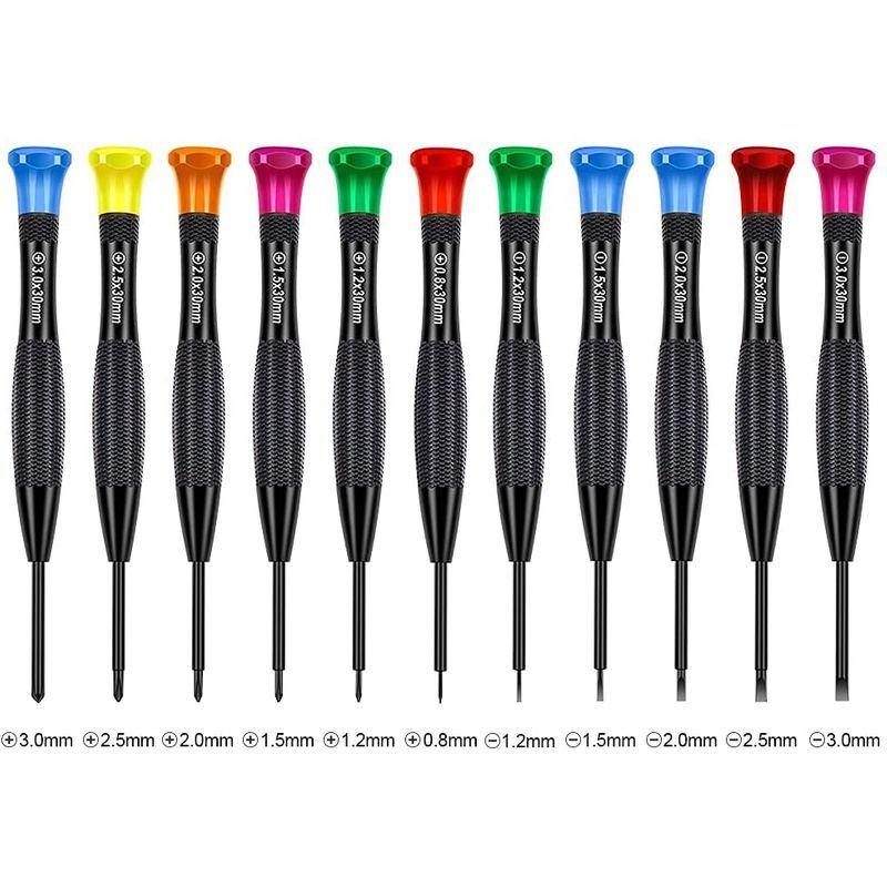 人気商品ランキング 眼鏡修理 小型ドライバー ドライバーセット 11個入り 電話 滑り止めハンドル付き 精密修理ツール Pc修理用 ジュエリーコンピュータ 時計 ドライバーセット Www We Job Com