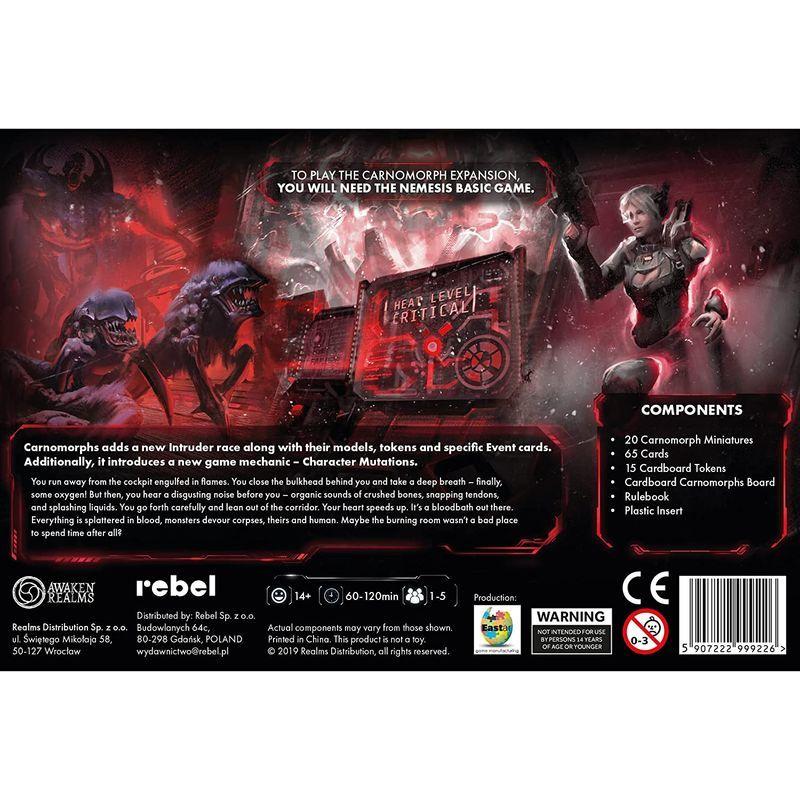 ネメシスボードゲームのためのカーノモルフ拡張 