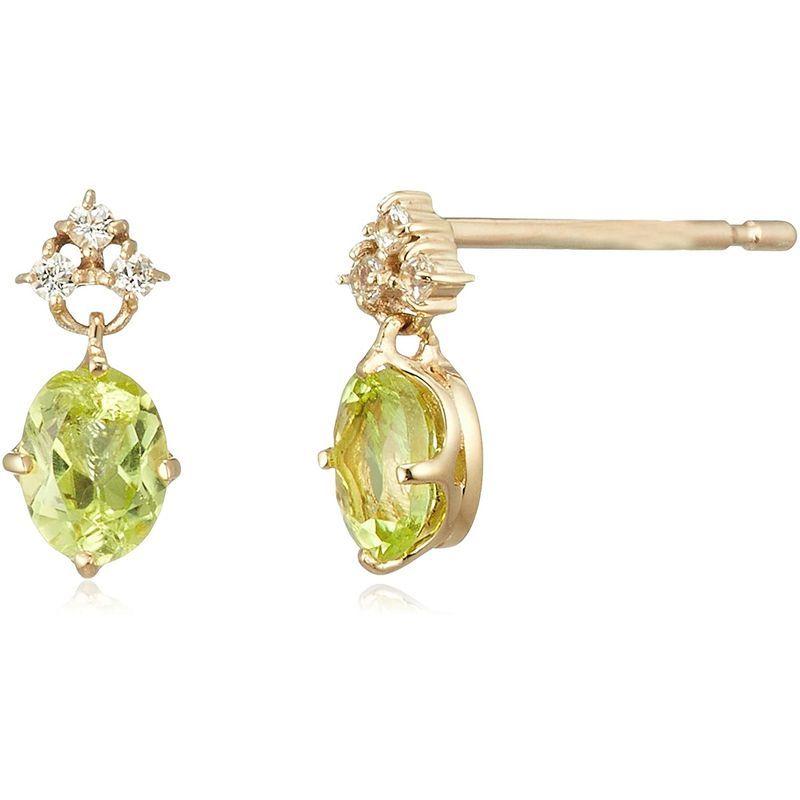 VAヴァンドーム青山 イエローゴールド ピアス GJVA0311 PD K10 ペリドットピアス イエローゴールド ピアス GJVA0311 PD K10 ペリドットピアス