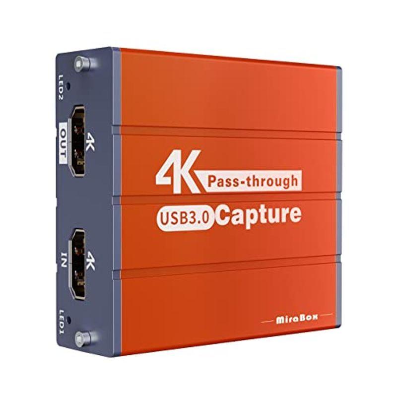 Mirabox 4k Hdmi ビデオキャプチャーボード Switch 1080p 0fps 4k Hdmiパススルー ゲーム実況 Ps5 スマホ Pc用tvチューナー Robertoortiz Com Co