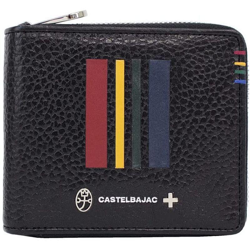 当社の Castelbajac カステルバジャック ラウンドファスナー二つ折り財布 ク Quattro クアトロ 小銭入れあり その他財布 Demolition Training