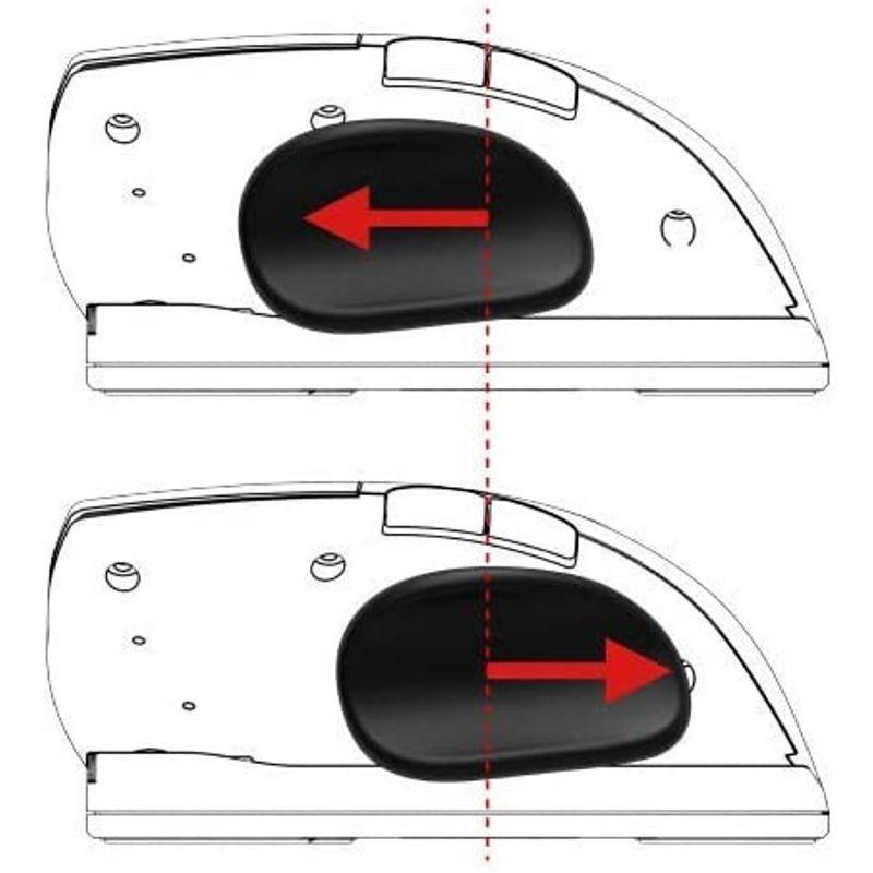 角度と大きさを調整できる縦型マウス ユニマウス ワイヤレス 右手用 Unimouse wireless UNIMOUSE-WL ユニマウス ワイヤレス 右手用 Unimouse wireless UNIMOUSE WL