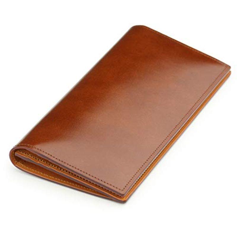 (アビエス)ABIES L.P. 日本製 アンティークキップ 牛革 長財布 ブラウン