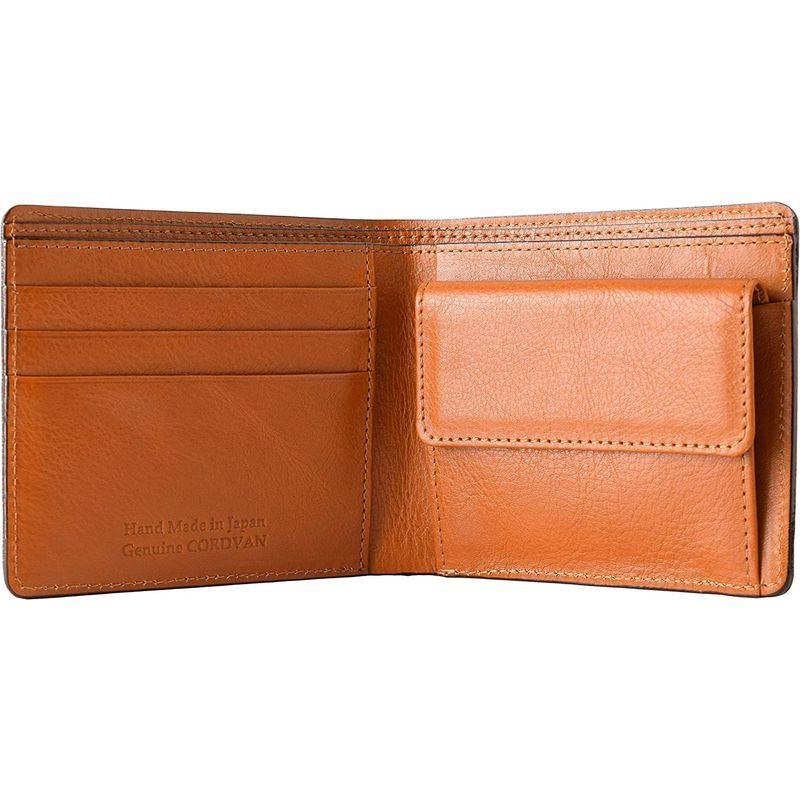 (リベロ)LIBERO 二つ折り財布 メンズ コードバン 日本製 札入れ 小銭入れ付き LY-1001 (ブラウン) リベロ LIBERO 二つ折り財布 メンズ コードバン 日本製 札入れ 小銭入れ付き LY ブラウン 　