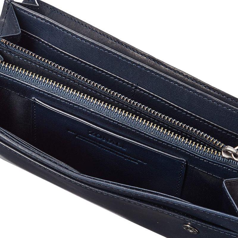 ゾナール 長財布 PRATICO 牛革 大容量 カード19段 札室2層 秀逸設計 化粧箱付き ネイビー 長財布 PRATICO 牛革 大容量 カード19段 札室2層 秀逸設計 化粧箱付き ネイビー