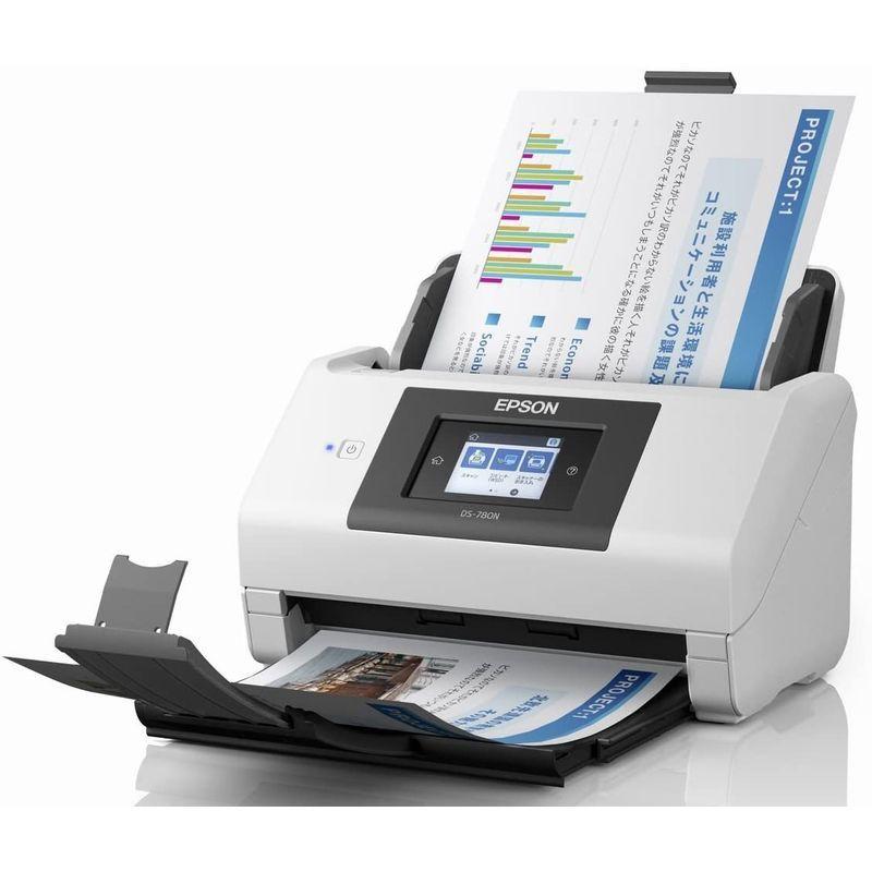【タイムセール】 エプソン スキャナー DS-780N (シートフィード/A4両面/NW内臓) 【PET1130033670】(41246円)
