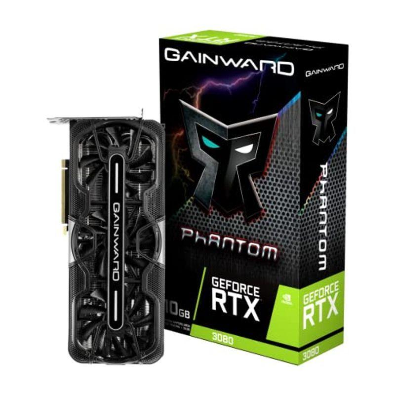 GAINWARD GeForce RTX 3080 PHANTOM 10G V1 LHR グラフィックスボード NED3080U19IA-1(46851円)