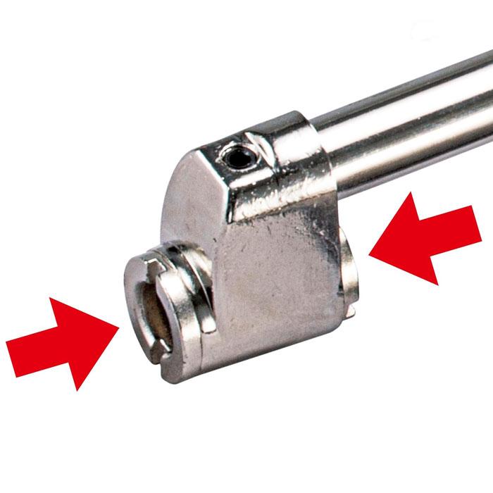 マキタ（makita） 充電式空気入用エアチャック A-77908 先端角度0度