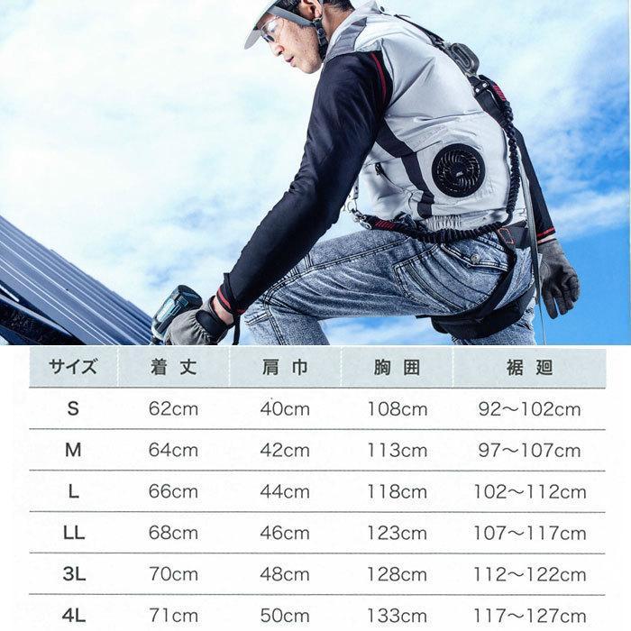 Makita 充電式ファンベスト FV411DZ 3点セット　4Lサイズ マキタ FV411DZ 充電式ファンベストを【徹底解説】