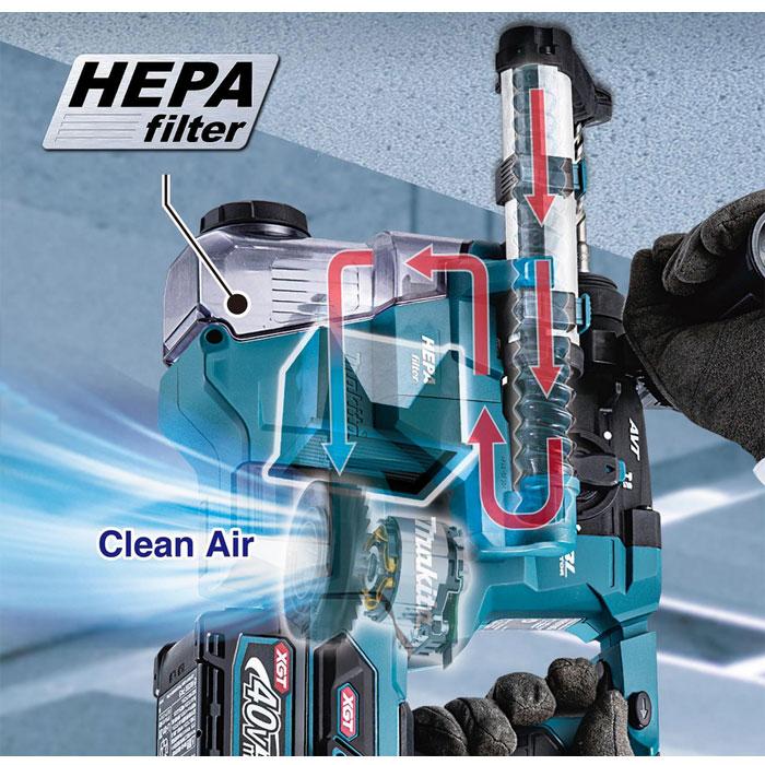 マキタ（makita） 40Vmax 充電式ハンマドリル HR010GRDXV 20mm SDS