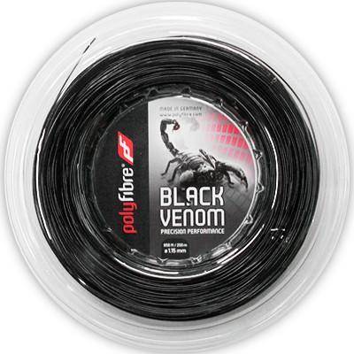 ポリファイバー(Polyfibre) ブラックヴェノム(Black Venom) ブラック 200mロール｜ytennis-shop｜02