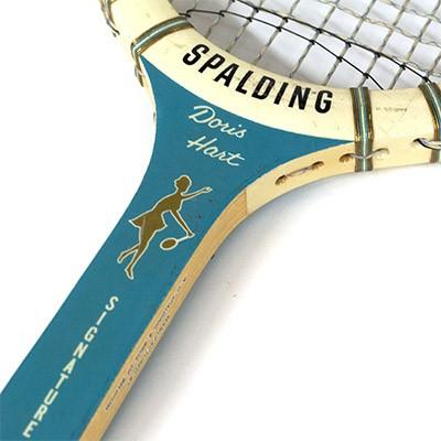 ヴィンテージラケット スポルディング(SPALDING) ドリス・ハート Doris Hart 木製 テニスラケット｜ytennis-shop｜03