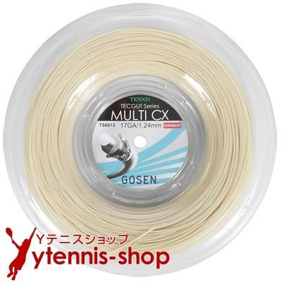 GOSEN ゴーセン(GOSEN) テックガット マルチ CX (MULTI CX) ナチュラル 