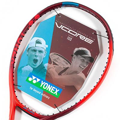 ヨネックス(Yonex) 2021年 Vコア 100 16x19 (300g) 06VC100YX (VCORE 100) ブイコア テニスラケット｜ytennis-shop｜04
