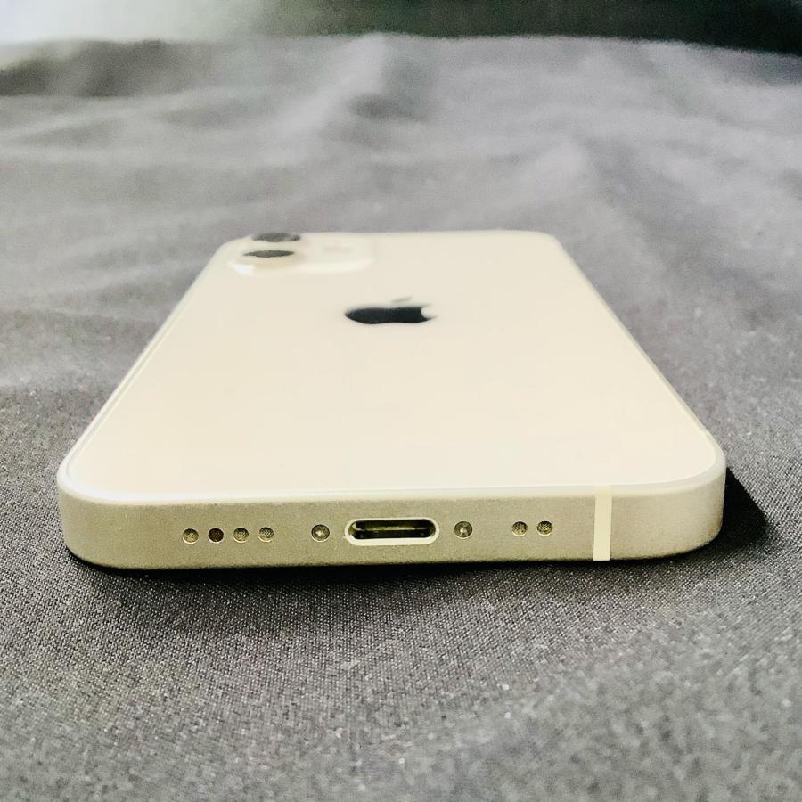 【全額返金保証】【最速発送】Apple iPhone 12 mini 128GB ホワイト Softbank 動作確認済 84%