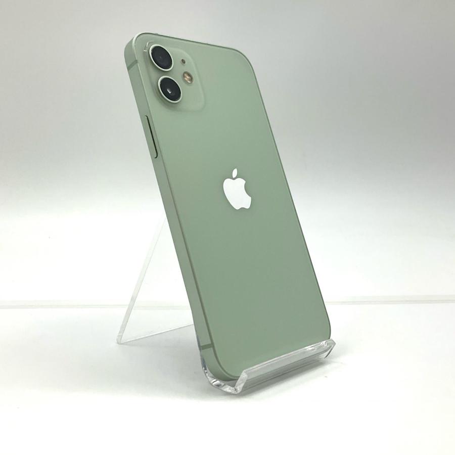 全額返金保証】【最速発送】Apple iPhone 12 256GB グリーン au SIM 