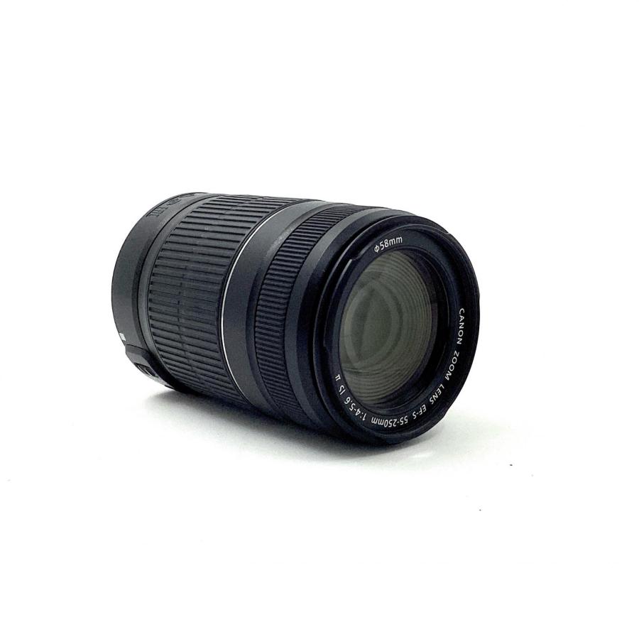 キヤノン 【全額返金保証】【最速発送】Canon EF-S55-250mm F4-5.6 IS  