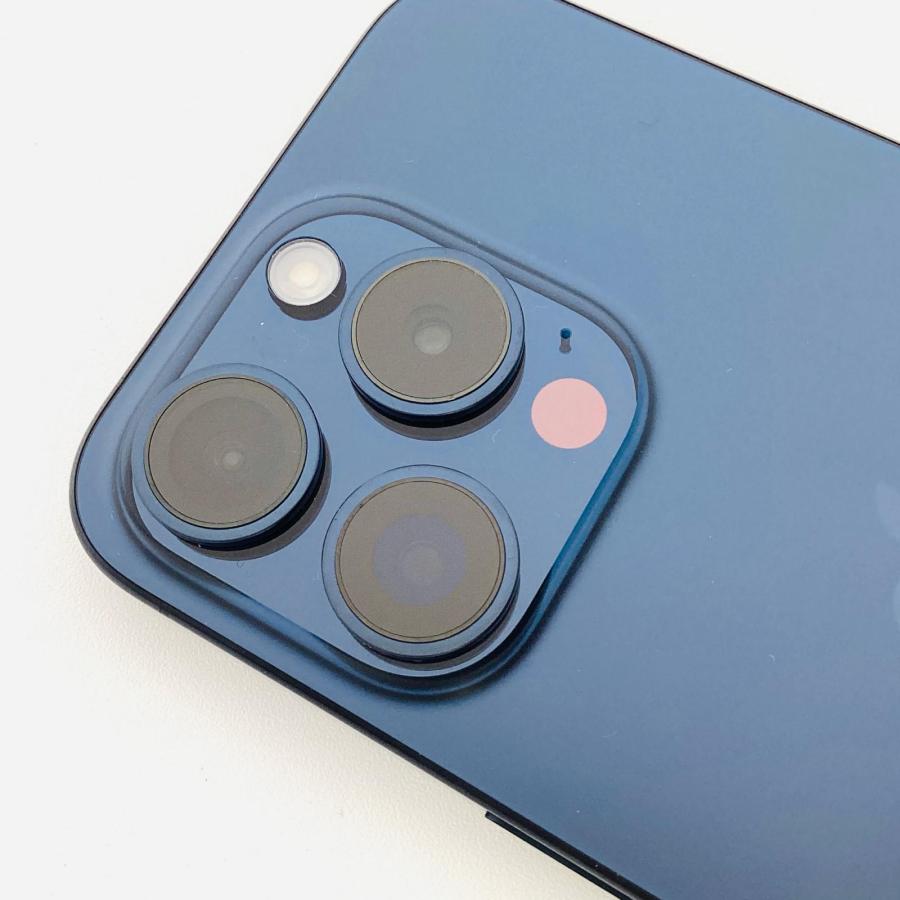 Apple iPhone 15 Pro 128GB ブルーチタニウム SIMフリー 動作確認済 90