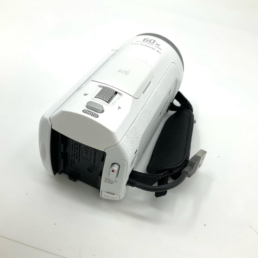 SONY 【全額返金保証】【最速発送】Sony HDR-CX680 ホワイト 美品 動作
