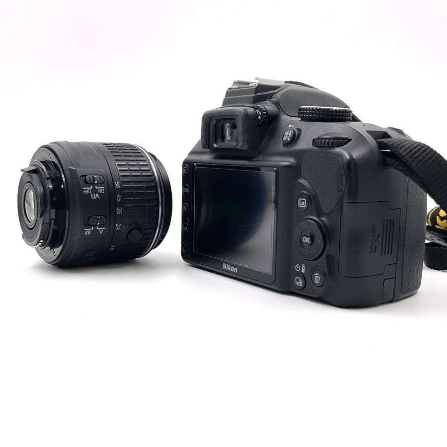 ニコン 【全額返金保証】【最速発送】Nikon デジタル一眼 D3300 18-55  