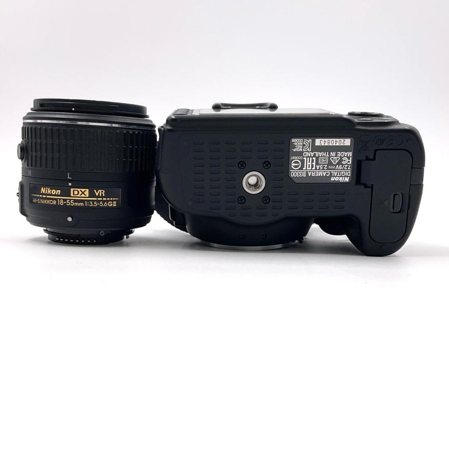 ニコン 【全額返金保証】【最速発送】Nikon デジタル一眼 D3300 18-55  