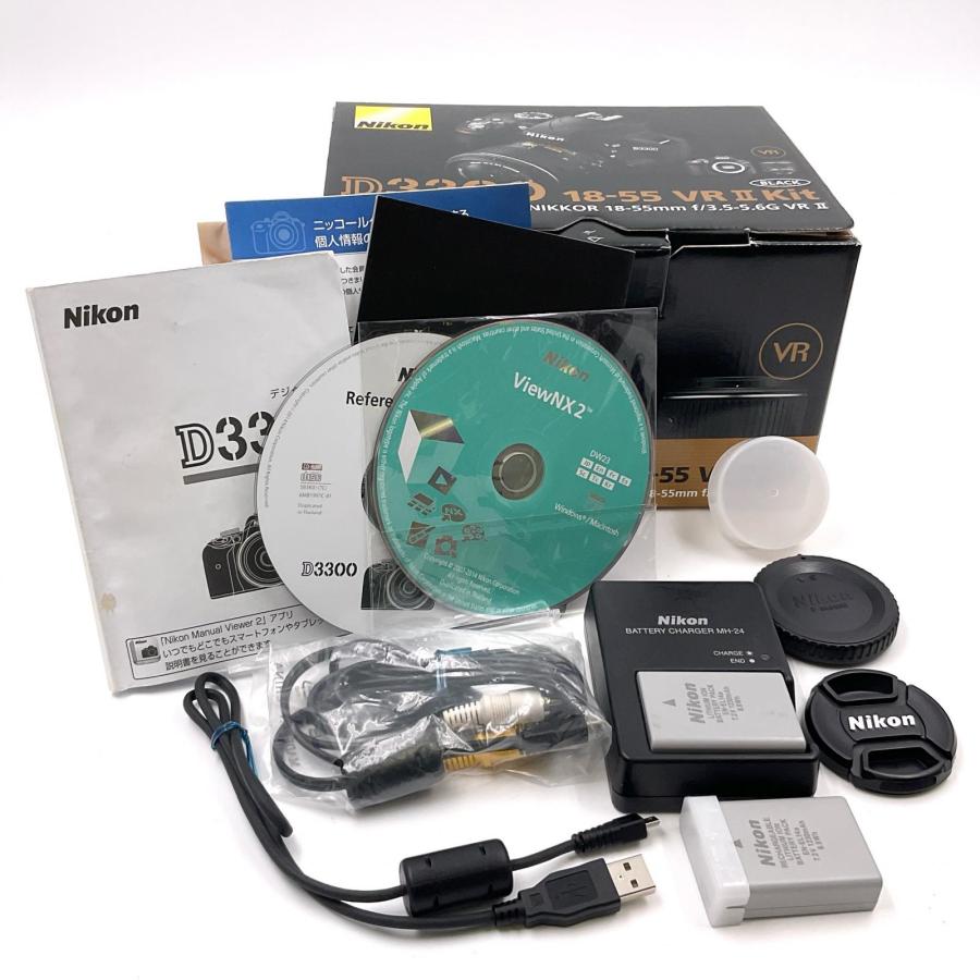 ニコン 【全額返金保証】【最速発送】Nikon デジタル一眼 D3300 18-55  