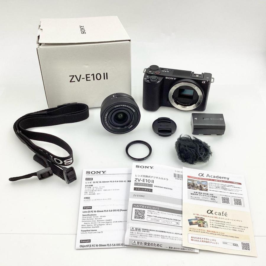 SONY 【全額返金保証】【最速発送】Sony デジタル一眼 VLOGCAM ZV