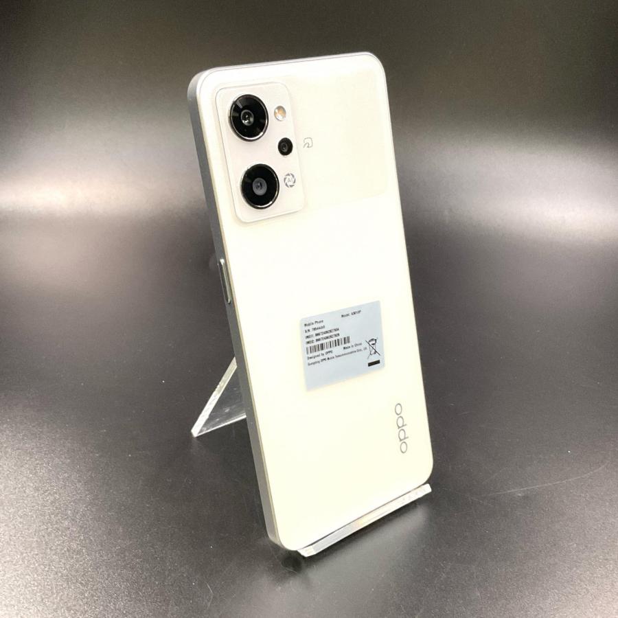 【美品】OPPO Reno9 A 本体 ホワイト　SoftBank OPPO（オッポ） 【全額返金保証】【最速発送】OPPO Reno9 A 128GB
