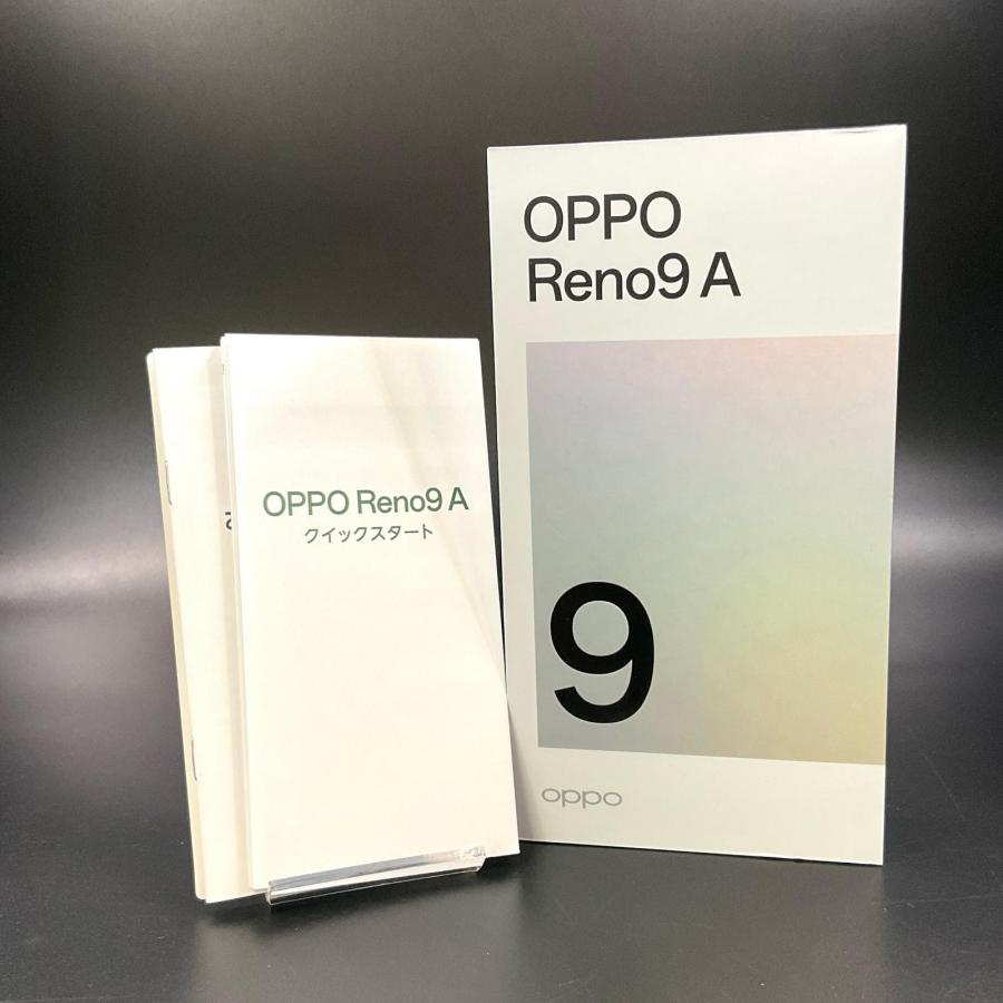 OPPO（オッポ） 【全額返金保証】【最速発送】OPPO Reno9 A 128GB