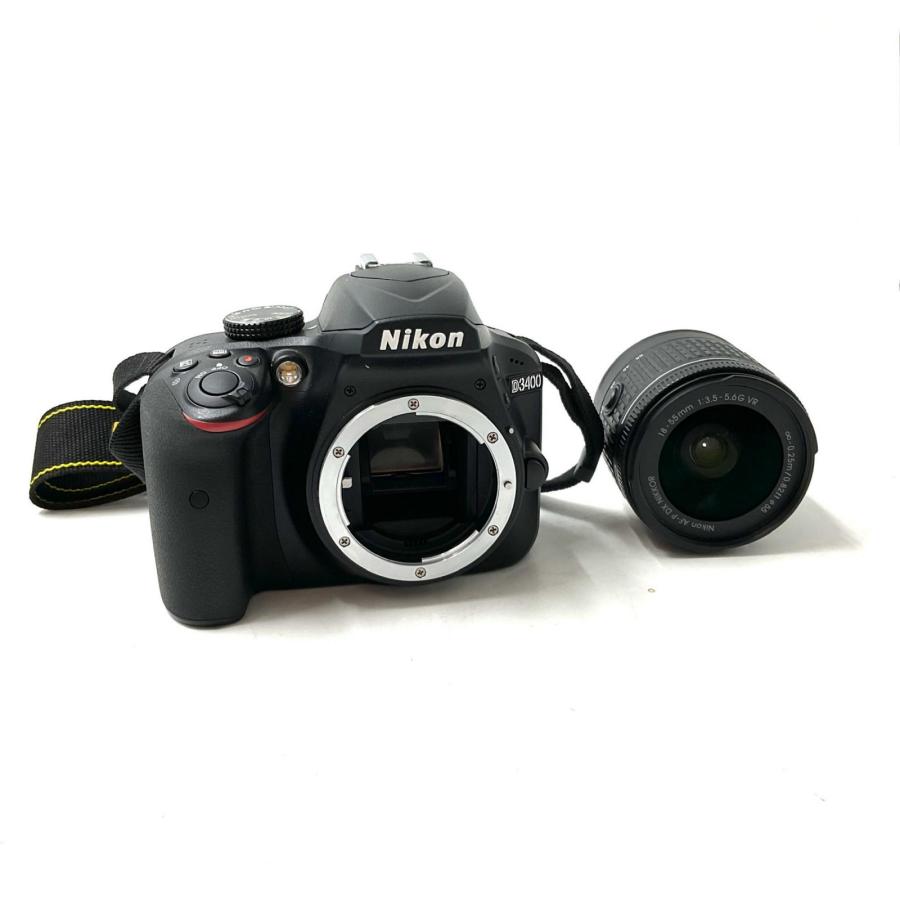 ニコン 【全額返金保証】【最速発送】Nikon デジタル一眼 D3400